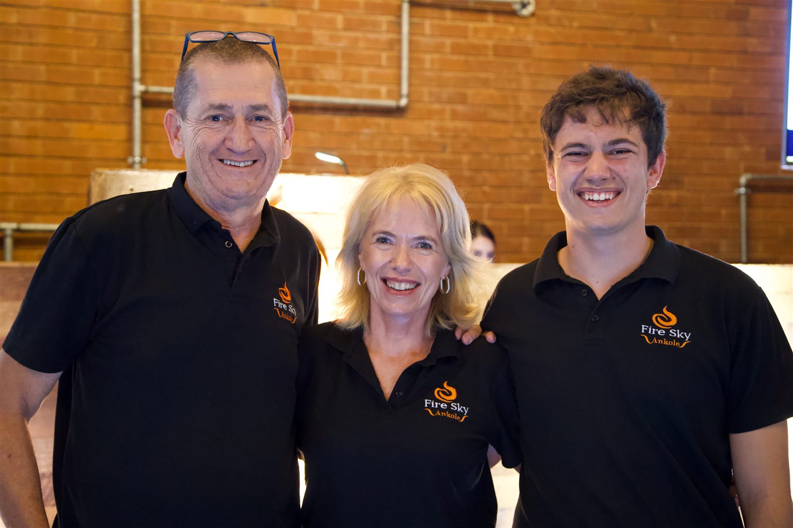 Bernard, Tracey and Zack Swanepoel
